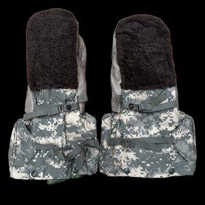 GWOT Era US Military Extreme Cold Weather Mittens - ACU